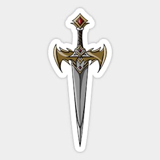 Double Point Blade - Fantasy Sword Sticker